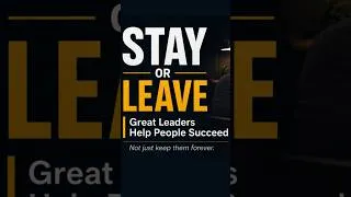 Thumbnail: Great leaders are measured by how well they help people succeed.
