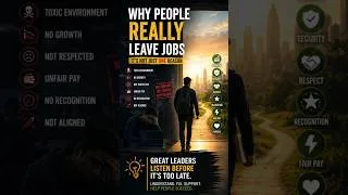 Thumbnail: Why People Resign : How Great Leaders can fix some Resignations