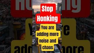 Thumbnail: Honking and Maturity are inversely proportional
