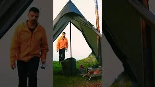 Thumbnail: Hot Tent Camping in the Wild. Solo Bushcraft Survival.