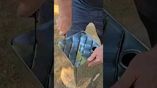 Thumbnail: Turn an Old Can into a Stove and Grill! #camping #survival #outdoors #hack