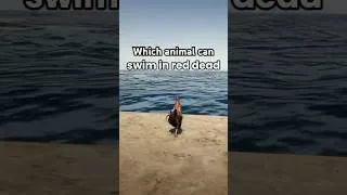 Thumbnail: WHICH ANIMAL can SWIM in RDR2? 😱