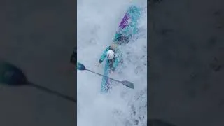 Thumbnail: Anna Wagner running Metlako Falls #waterfall #kayaking #adventure