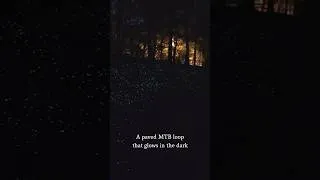 Thumbnail: Glow in the dark Mountain Bike Track in Bentonville, AR #mountainbiking @VisitBentonville