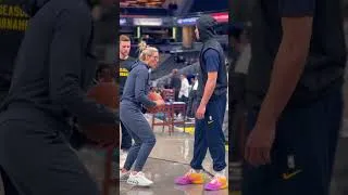 Thumbnail: Pregame Warmups with the Indiana Pacers 🔥🏀
