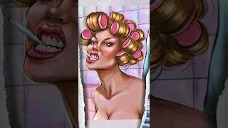 Thumbnail: You record the boring part ...and forget to record the important part💥😬 #digitalart  #tutorial