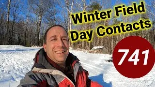 Thumbnail: Ham Radio Winter Field Day Contacts #SHORTS