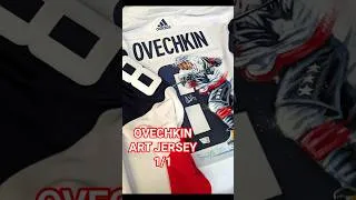 Thumbnail: Alex Ovechkin Exclusive Art Jersey 1 of 1 by Sevigny Art