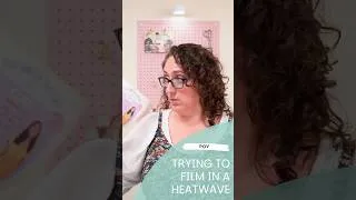 Thumbnail: Trying To Film A Vlog In A Heatwave #sewing #patterns #sewingblogger