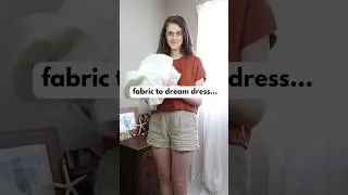 Thumbnail: Turning Fabric into Fashion! Check out this self-drafted dress I sewed ✂️👗#DIYdress #memadewardrobe