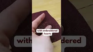Thumbnail: Sewing a Cute Little Handmade Valentine's Gift #sewingwithscraps #valentinesdaygift #embroidery
