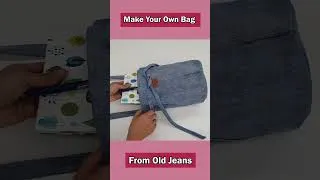 Thumbnail: 🧵 Make a Unique Bag from Old Jeans | Easy for Beginners|Sew Sweet