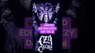 Thumbnail: Secured the limited edition Ozzy Day tee! 🦇 #OzzyOsbourne #NoMoreTears