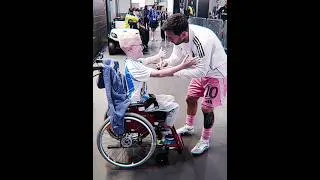 Thumbnail: Messi with Disabled Fans ❤️‍🩹