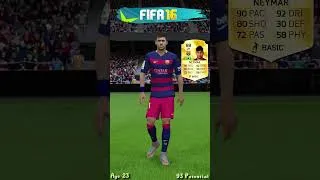 Thumbnail: NEYMAR JR. IN EVERY FIFA (10-25) #neymar #brazil #barcelona #fifa #football