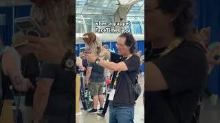 Thumbnail: when a puppet FACETIMES you (San Diego Comic-Con)