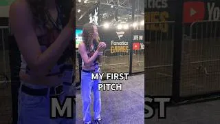 Thumbnail: MY FIRST PITCH ⚾️ (Fanatics Fest 2026)