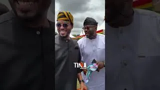 Thumbnail: Desmond Elliot with James Gardiner, In Navrongo-Ghana at the final funeral rites of late Hon.Issaka