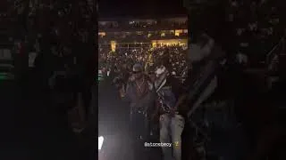 Thumbnail: Wurld and Stonebwoy at Asake’s concert in Atlanta
