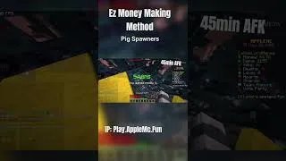 Thumbnail: Easy Money Making Method in AppleMc! 🍎🍌#applemc #bananarealm #callmelordmanas #minecraft