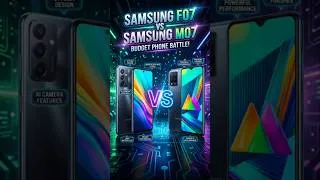 Thumbnail: Samsung F07 VS Samsung M07 #samsungf07 #samsungm07