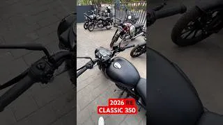 Thumbnail: 2026 Royal Enfield Classic 350 Slipper Clutch 🖤 #viral #trending #classic350 #royalenfield #shorts