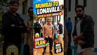 Thumbnail: Mini Vlog 69 | Mumbai Se Lonavala Trip 😍 | Doston Ke Saath Surprise Celebration