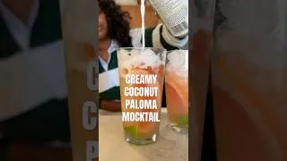 Thumbnail: Summer Drink Series Ep 4: Creamy Coconut Paloma Mocktail 🥥🌴