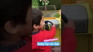 Thumbnail: Daddy Pig’s Car Ride | Peppa Pig World Theme Park @shallwereadabook