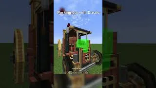 Thumbnail: This Mod adds Cars to Create! #minecraft #createmod #create #cars