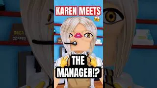 Thumbnail: KAREN Meets The MANAGER!? #roblox #shaneplays