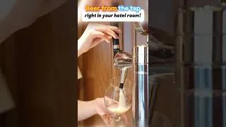 Thumbnail: #beer from the tap, right in your #hotel room! #qingdao #china #fyp