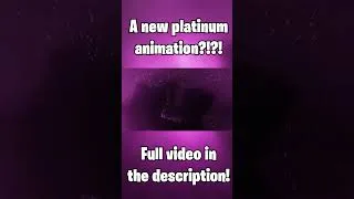 Thumbnail: A New Platinum Animation?!?! #shorts