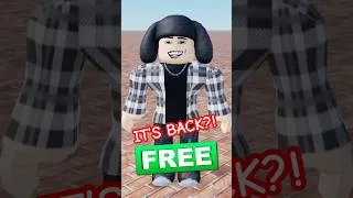 Thumbnail: IT'S BACK?! (Roblox overtonight accessory from The Block)  #roblox