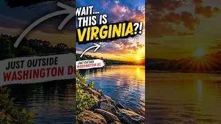 Thumbnail: Virginia Has Places Like THIS?! 😳🌅 | Hidden Gem Near Washington DC #shorts