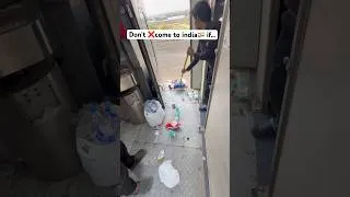 Thumbnail: Don’t come to india🙏 if you’re not ready to see trash getting vip exit mid journey