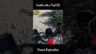 Thumbnail: Vanlife with a Honda CT125 - Desert Exploration  #diycampervan #vanlife #ct125 #trail125