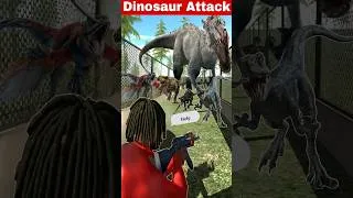 Thumbnail: Dinosour Attacked Franklin | Indian Bike Driving 3d game 😱😱 #shorts #indianbikedriving3d