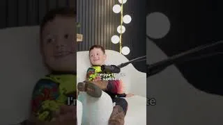 Thumbnail: he said his dad is his superhero 🥹 #shorts
