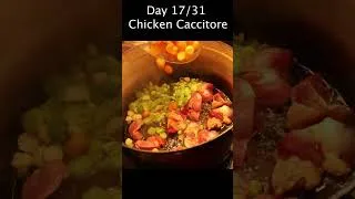 Thumbnail: Zero Grocery Store! Cooking Homegrown Chicken Cacciatore | Home Harvest Challenge Day 17