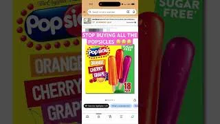 Thumbnail: No More Popsicle’s In Stock I’m Salty Asf 🙄 #viral #fyp #popsicle #shorts