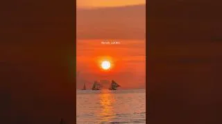 Thumbnail: 📍 Boracay sunset just hits different 🌅 #boracay #boracaysunset #sunset #beach