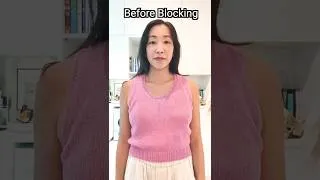 Thumbnail: Why you should ALWAYS block your knit garments #knitting #yarn #diy