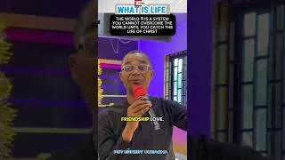 Thumbnail: The world is a system you can’t overcome the the system of the world without the life of Christ