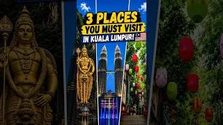Thumbnail: 3 Places You MUST Visit in Kuala Lumpur! 🇲🇾