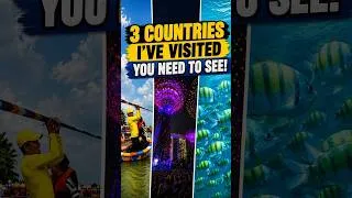Thumbnail: 3 Countries I've Visited That You Need to See 🌍