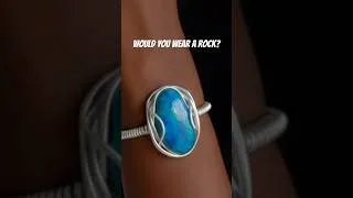 Thumbnail: Stone Bracelet Tutorial #aluminumwire #fabricjewelry #statementjewelry