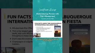Thumbnail: Albuquerque is calling! 🎈 We recently sat down with visitabq for a special preview of our