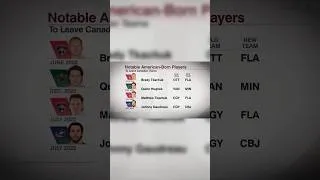 Thumbnail: These American players chose the US over Canada #controversial #NHL