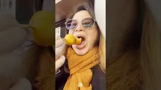 Thumbnail: Trying sweet soy sauce dango for the first time! 🍡✨ Sweet, savory, at sobrang soft! #shorts #dango